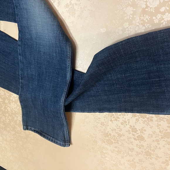 Wrangler Women's Bootcut Stretch Denim Jeans Size 9X36 Medium Wash Tall Low Rise - Picture 13 of 15